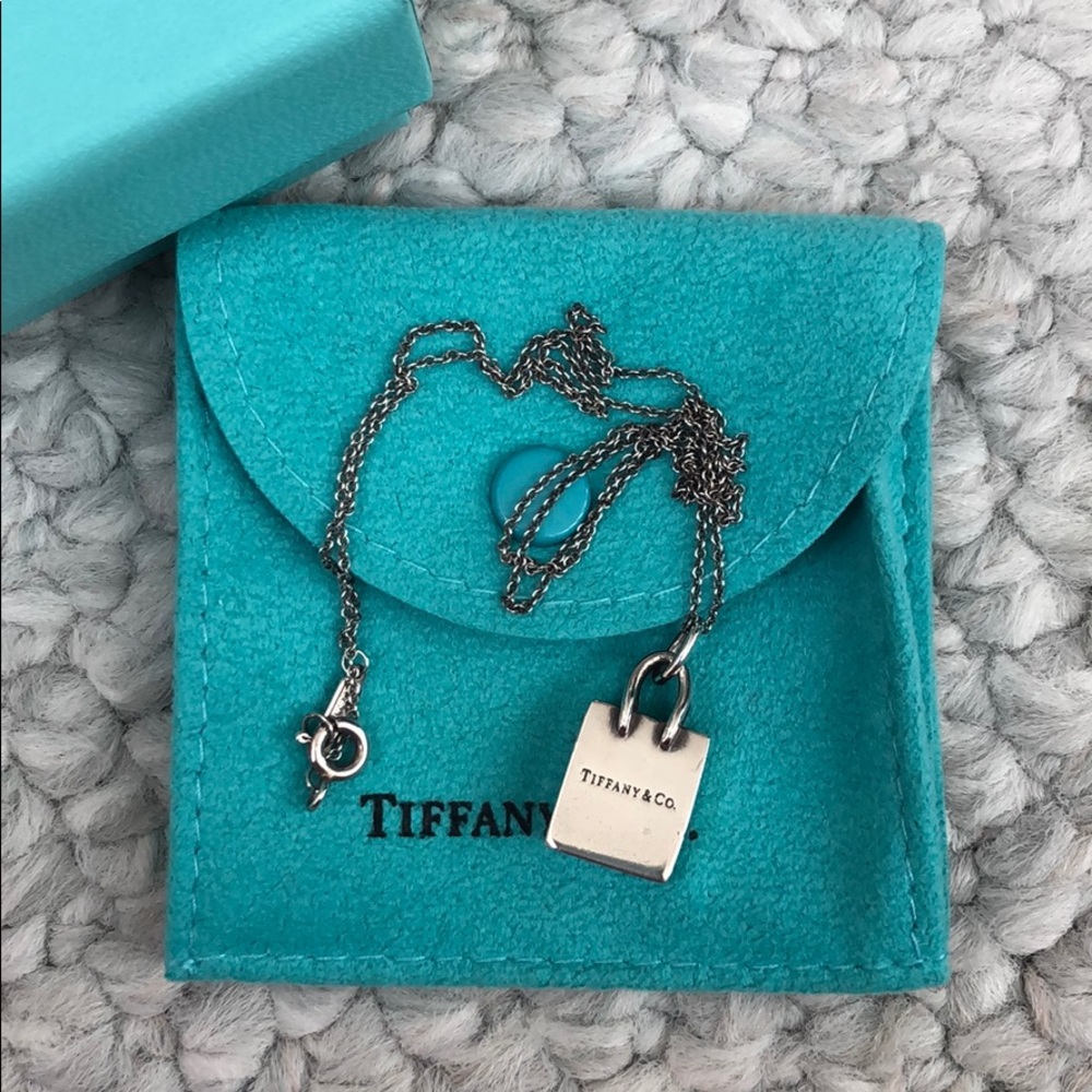 Tiffany & Co. Shopping Bag Necklace